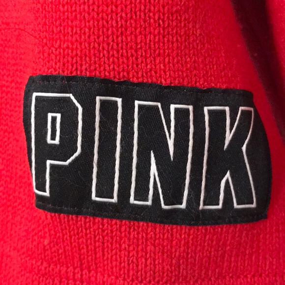 PINK Victoria Secret Sweater Knit Pullover Hoodie - Picture 7 of 9